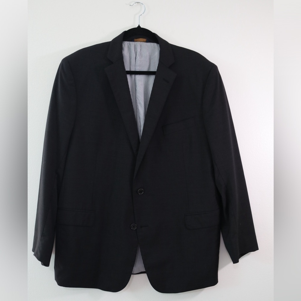 Brooks Brothers Explorer Regent Fit Dark Gray Men's Sport Coat size 46